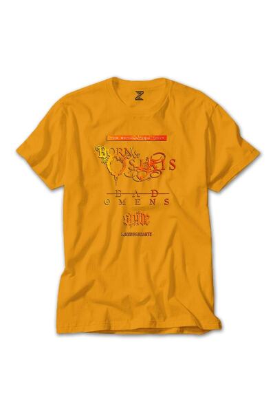 Z zepplin Tricou galben de simulare Born Of Osiris Turneul american