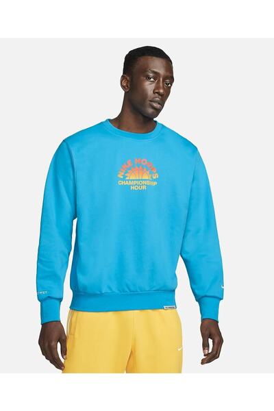 Nike Standard Issue Erkek Basketbol Crew Sweatshirt