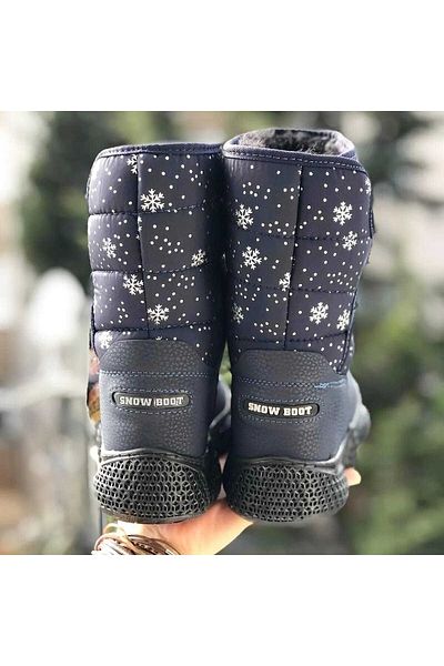 Pandalina Unisex παιδικές μπότες με αντιολισθητική γούνα στο εσωτερικό και Velcro