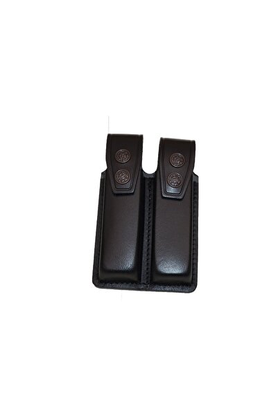 Kuyucular Deri Deri Şarjör Kılıfı Çiftli