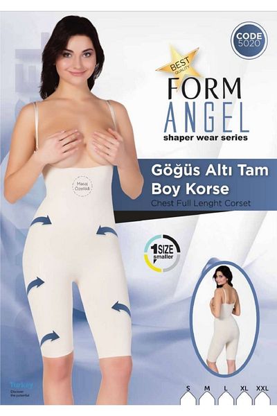 Form Angel Size 2 Slimming Underbust Full Length Body Corset
