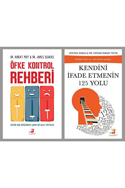 Olimpos Yayınları Öfke Kontrol Rehberi - Kendini Ifade Etmenin 125 Yolu (2 Ki...