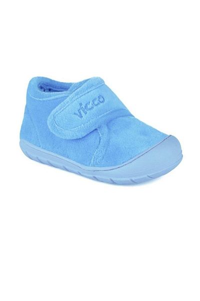 Vicco Unisex Παιδικές γαλάζιες καθημερινές παντόφλες σπιτιού με ορθοπεδικά μαξιλαράκια