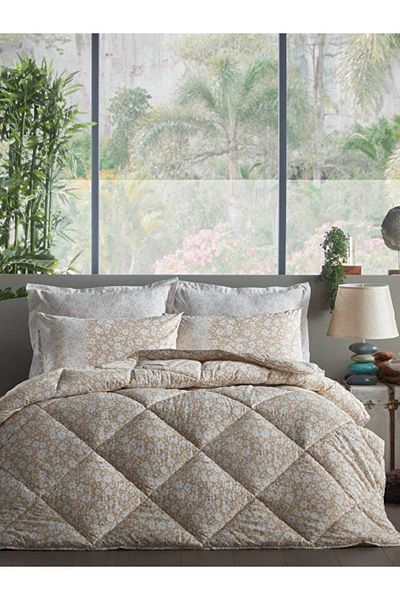 Doqu Home طقم مريح من القطن بولي مزدوج بيلا