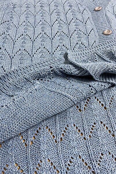 Çt Çeyizci Tekstil Весільний жилет, жилет без швів, в'язаний жилет, подарунковий жилет, весільний жилет - великий розмір - синій