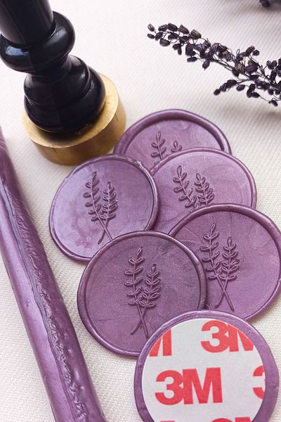 Dekorden Ready Made Wax Seal - Violet Quartz