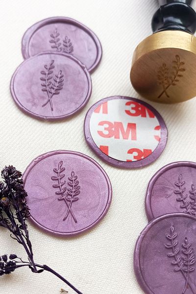 Dekorden Ready Made Wax Seal - Violet Quartz