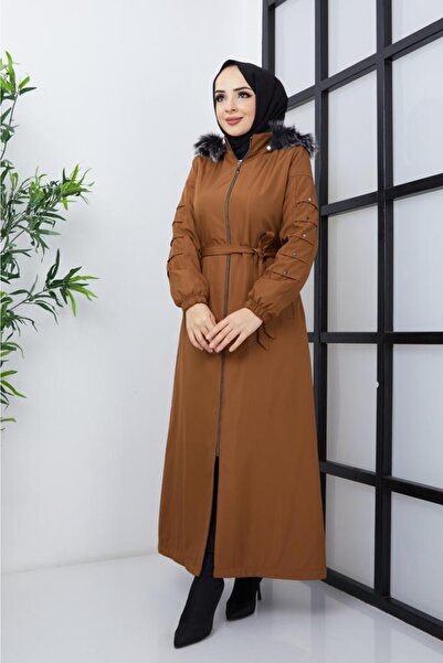 KMKkombin Γυναικείο - Αδιάβροχο και αντιανεμικό καπιτονέ παλτό από γούνα, νεανικό αθλητικό παλτό