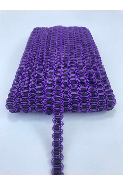 Hobigram 5 Meters Purple Black Checkered Water Stone for Packaging Ornament Edge Ornament – Decorative Strip, Stylish Design –