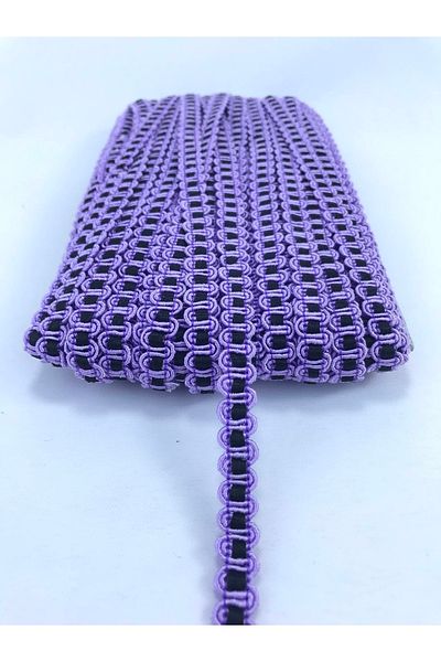 Hobigram 5 Meters Lilac Black Checkered Water Stone for Packaging Ornament Edge Ornament – Decorative Strip, Stylish Design