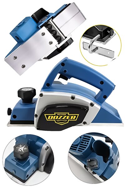 DOZZER Alman 1500 Watt Bakır Sargılı -motor Çelik Şanzumanlı Çift Bıçaklı Pla...