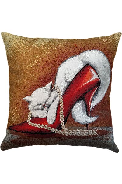 Niva Woven Tapestry Throw Pillow Cover-k31