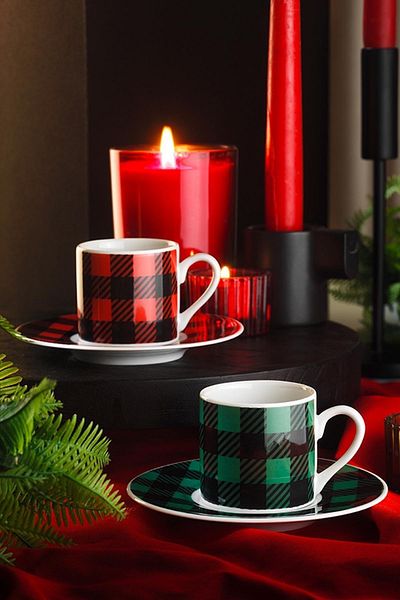 Kütahya Porselen Coffee Cup Set 4 Pieces 11896