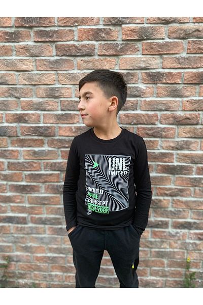 Macawi Front Printed Boy's Bodysuit