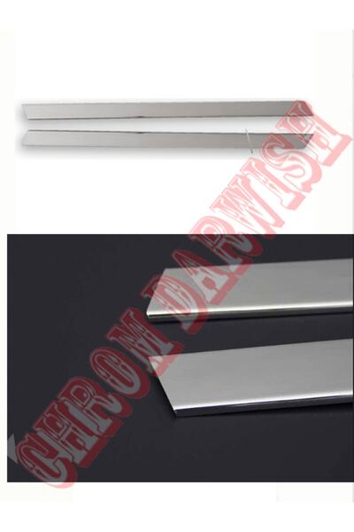 darwish Fiat Tipo Tempra Uyumlu Krom Cam Kelebek Çıtası 2 Parça Paslanmaz Çelik