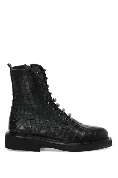 Nine West Enas 2pr Μαύρα Γυναικεία Μποτάκια