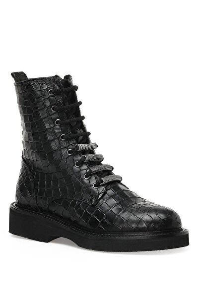 Nine West Enas 2pr Μαύρα Γυναικεία Μποτάκια