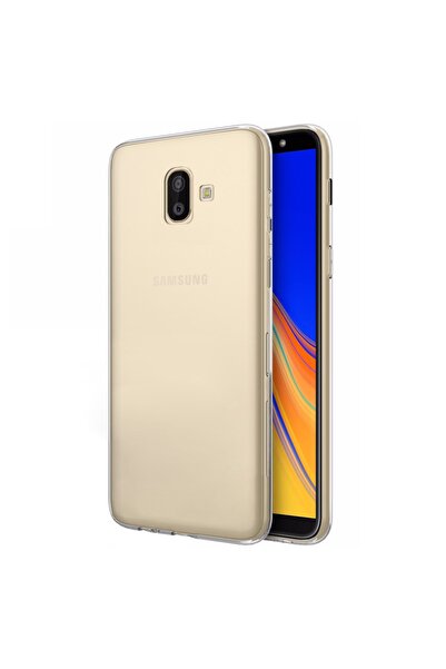 Microsonic Samsung Galaxy J6 Plus Kılıf Transparent Soft Beyaz