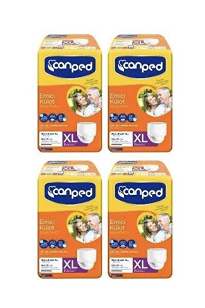 Canped Absorbent Panties Xlarge Extra Large Xl Size 4x30 (120 Pieces)