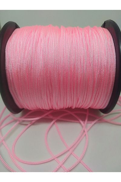 Firebird Takı Aksesuar Ve Kamp Malzemeleri 1 Mm Parachute Bracelet String Pink Color