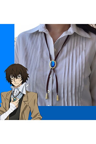sakurakıra Bungou Stray Dogs Dazai Cosplay Broş Kolye