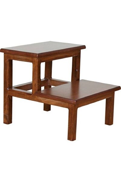 MEDİKALCİM Tabure Ahşap Eskabo Çiftli Basamak