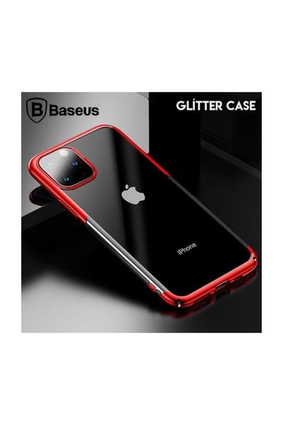 Baseus Glitter Iph 11 Pro Max Kılıf Kırmızı