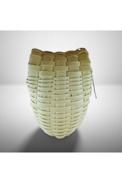ÖZ VARDAR Wicker Indian Bulb and Finch Slot with Felt Gift