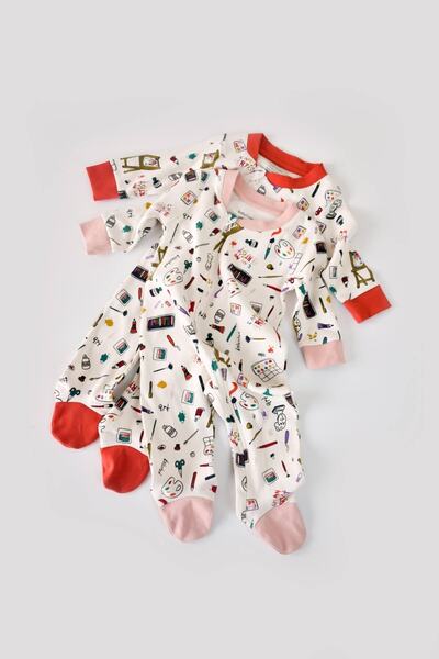 BabyCosy بذلة بسحاب مكونة من قطعتين