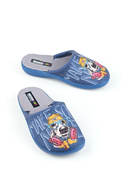 GEZER Kışlık Erkek Çocuk Ev Terlik