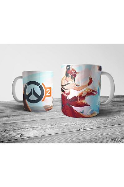 Pixxa Overwatch 2 - Kiriko Mug Cup Model 1