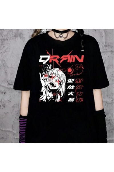 Köstebek Anime My Hero Academia Toga Cartoon Unisex T-shirt
