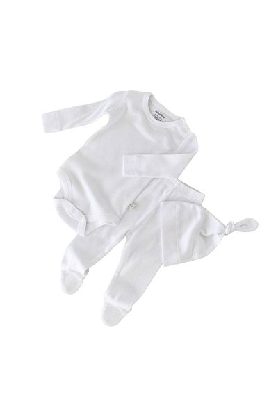 BabyCosy Set Pantolon & Badi & Șapka