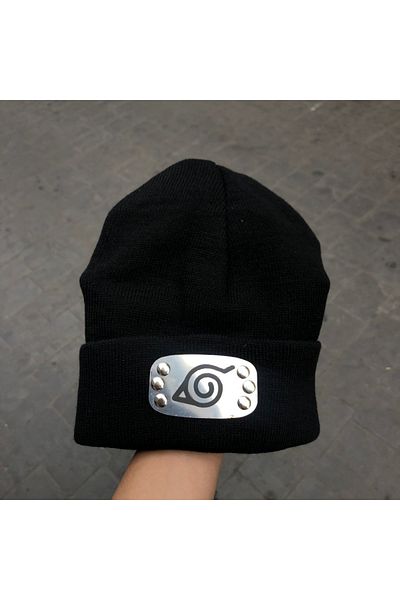 Köstebek Anime Naruto - Kakashi Hatake Metal Embroidered Beret