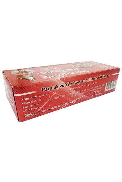 Hayal Sepeti Parmak Ve Yüz Boyası 10 Renk Redrose