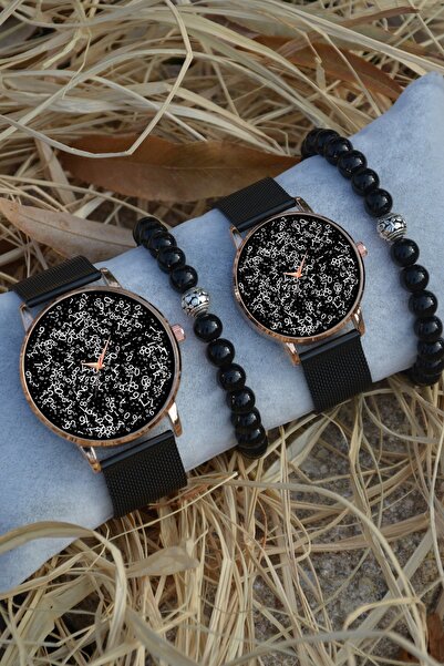 Kubbehan Sevgili Saatleri Anlamsız Sayılar Çift Kol Saatleri