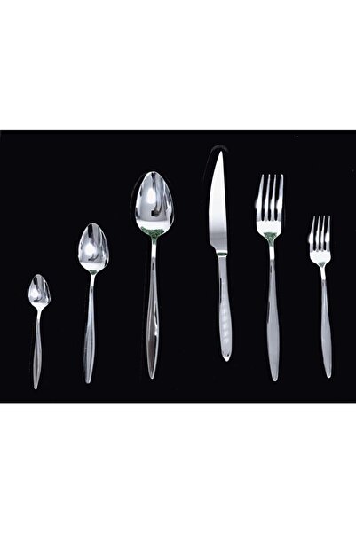Arow - Dubai Arow 72 Parça Ince Paris Çatal Kaşık Set
