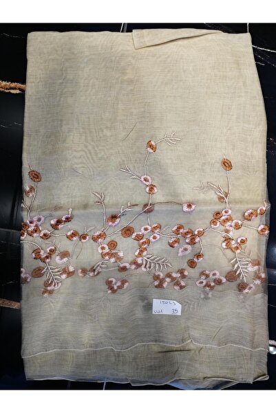 19V69 ITALIA Organze Nakış Ithal Ipek Cotton Seri Şal Askısı Ve Hediyelik Set...