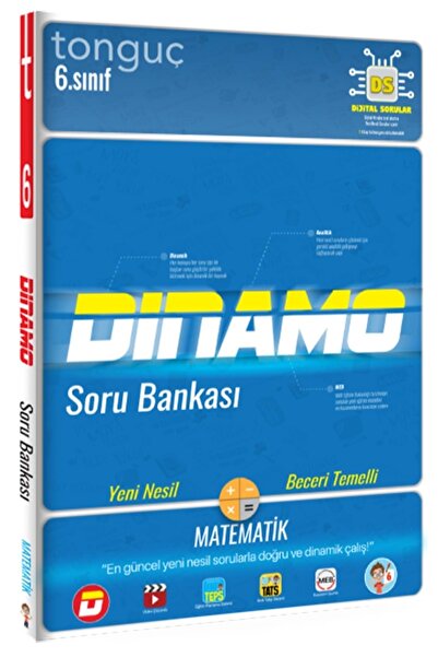 Tonguç Yayınları Tonguç Dinamo 6. Sınıf Matematik Soru Bankası