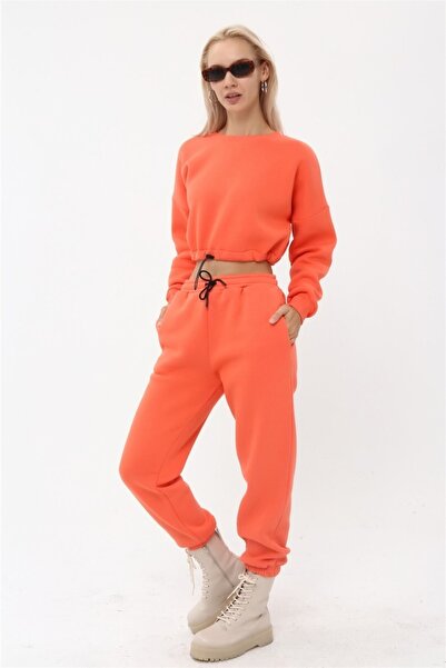 TRENDHİLL Üç Iplik Kadın Eşofman Altı 5301