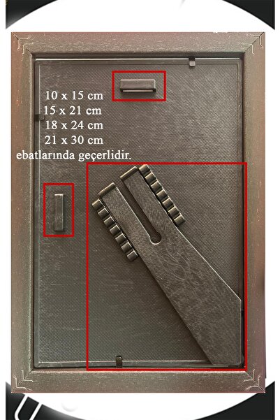 AND Dua-şükür-sabır 3'lü Tablo Seti (21x30 Cm)