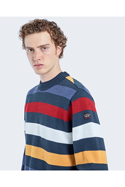 PAUL&SHARK Men's Knitted Roundneck C.W.Wool Sweater