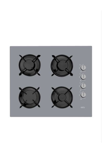 Silverline Esty Ankastre Gri Set Turbo Fırın-Dokunmatik Davlumbaz 6601 Turbo Fırın + 3480 Touchpanel