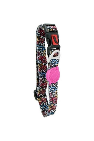 Tailpetz Weecol Graffiti Collar Dog Collar M Neck 30-50cm for Dogs
