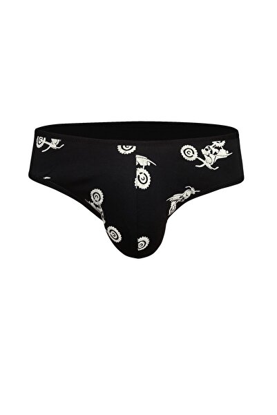 darkzone Чоловічі труси з малюнком мотоцикла, синього кольору