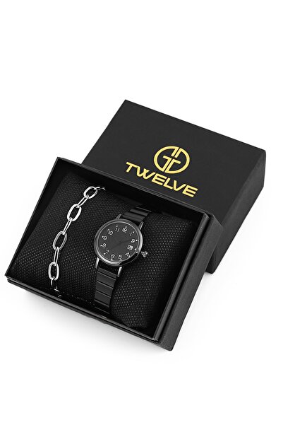 Twelve Special Boxed Women's Wristwatch and Bracelet Combination