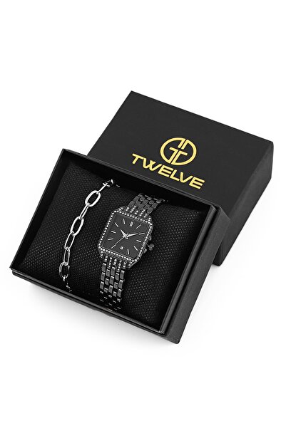 Twelve Special Boxed Women's Wristwatch and Bracelet Combination