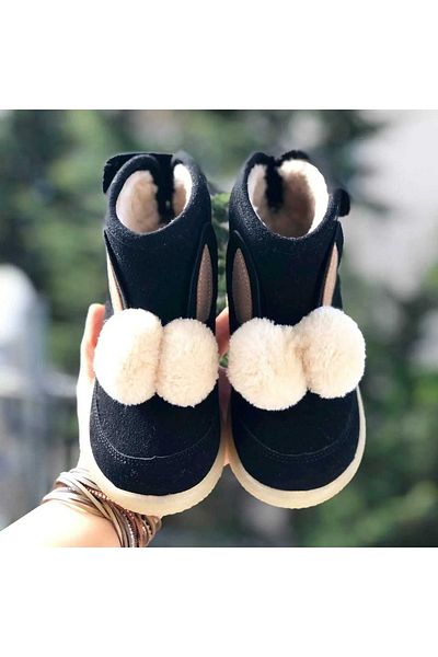 Pandalina Children's Boots Lighted Orthopedic Children's Boots Woolen Children's Boots Velcro Children's Boots