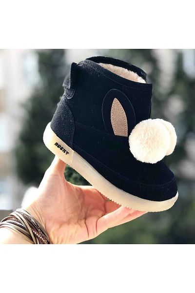 Pandalina Children's Boots Lighted Orthopedic Children's Boots Woolen Children's Boots Velcro Children's Boots