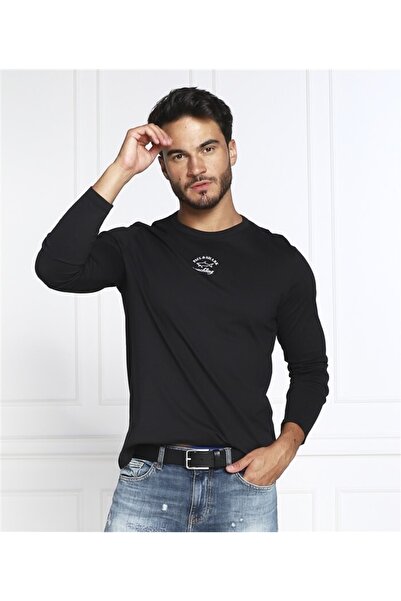 PAUL&SHARK Ανδρικό πλεκτό μπλουζάκι C.w. Βαμβάκι